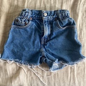 SOLD: Levi’s Kids Cut-offs